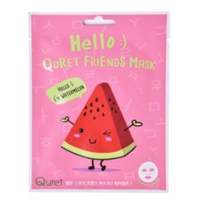 Sheet Soothing Mask QURET Friends Watermelon 25g